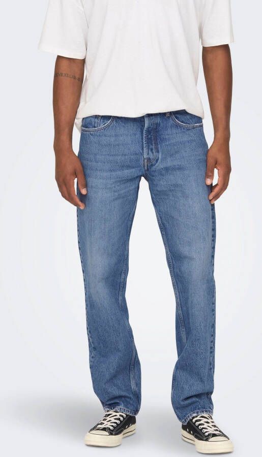 Only & Sons Straight leg jeans in 5-pocketmodel model 'EDGE'