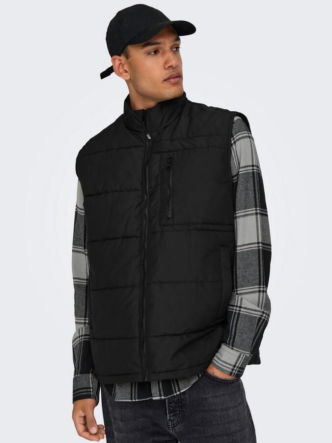 ONLY & SONS Bodywarmer ONSJAKE QUILTED VEST OTW - Foto 6