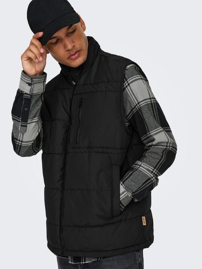 ONLY & SONS Bodywarmer ONSJAKE QUILTED VEST OTW - Foto 2