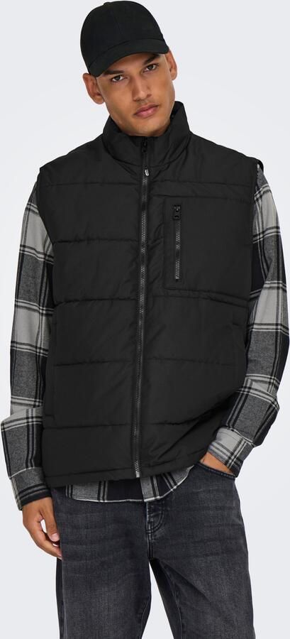 ONLY & SONS Bodywarmer ONSJAKE QUILTED VEST OTW - Foto 5