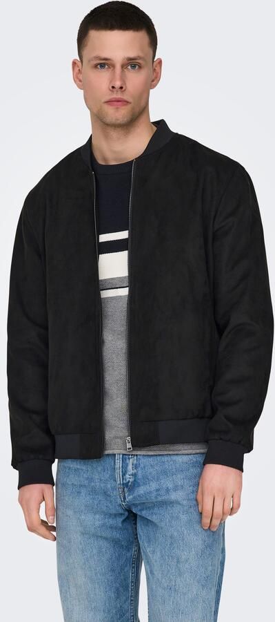 ONLY & SONS Bomberjack ONSLUCAS FAKE SUEDE BOMBER OTW - Foto 7