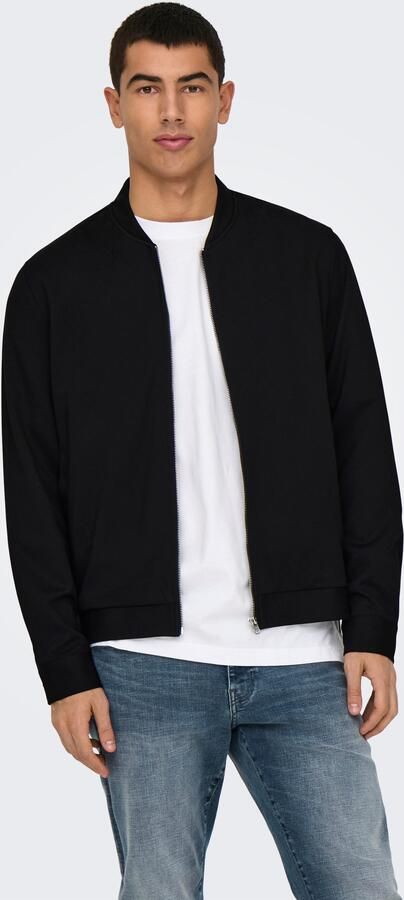 Only & Sons Sweatjack met opstaande kraag model 'MARK' - Foto 7