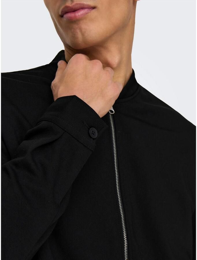 Only & Sons Sweatjack met opstaande kraag model 'MARK' - Foto 2