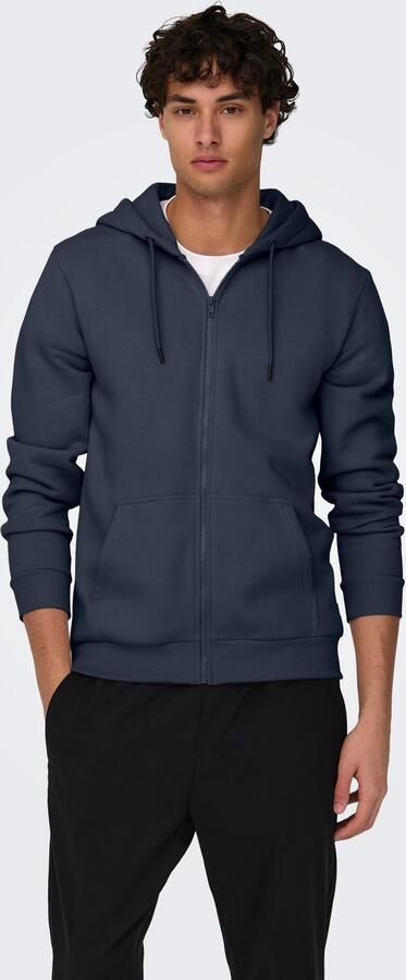 ONLY & SONS Capuchonsweatvest ONSCERES ZIP THR. HOODIE SWEAT NOOS - Foto 8