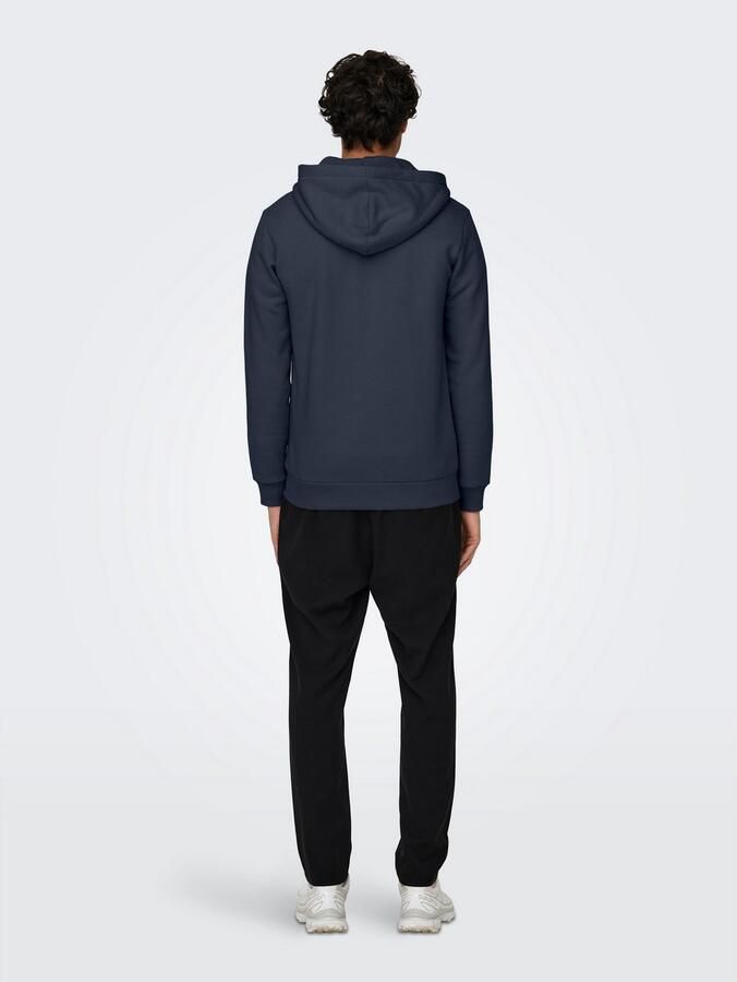 ONLY & SONS Capuchonsweatvest ONSCERES ZIP THR. HOODIE SWEAT NOOS - Foto 2