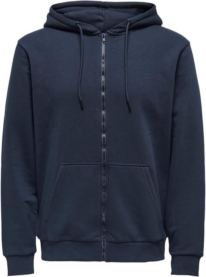 ONLY & SONS Capuchonsweatvest ONSCERES ZIP THR. HOODIE SWEAT NOOS - Foto 7