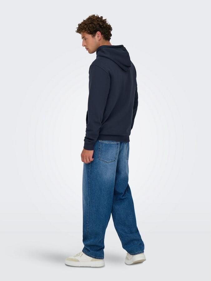 ONLY & SONS Capuchonsweatvest ONSCERES ZIP THR. HOODIE SWEAT NOOS - Foto 6