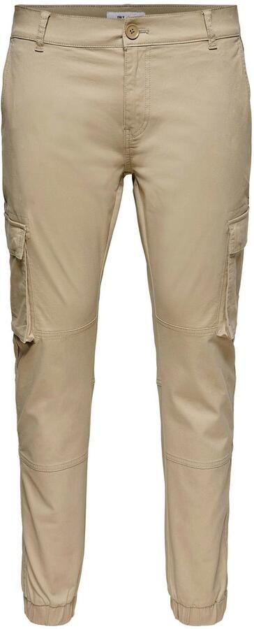 Only & Sons Cargobroek met elastische pijpboorden model 'CANS STAGE' - Foto 5