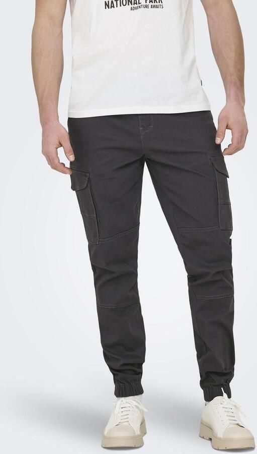 ONLY & SONS Cargobroek ONSCARTER LIFE CARGO CUFF 0013 PANT NOOS - Foto 6