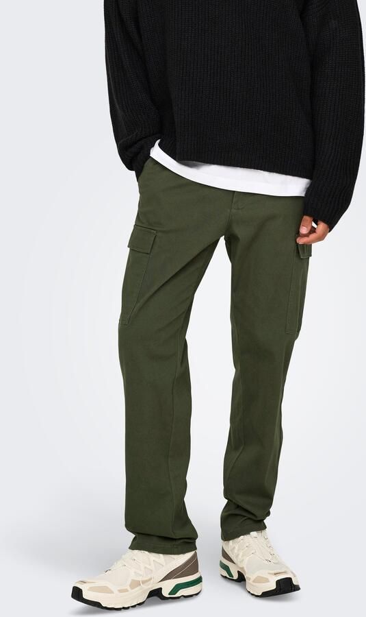 ONLY & SONS Cargobroek ONSNICKY CARGO STRAIGHT 0241 PANT NOOS - Foto 6