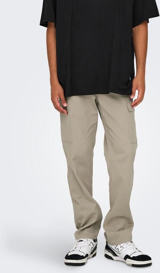ONLY & SONS Cargobroek ONSNICKY CARGO STRAIGHT 0241 PANT NOOS - Foto 7