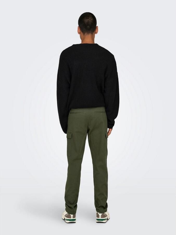 ONLY & SONS Cargobroek ONSNICKY CARGO STRAIGHT 0241 PANT NOOS - Foto 3