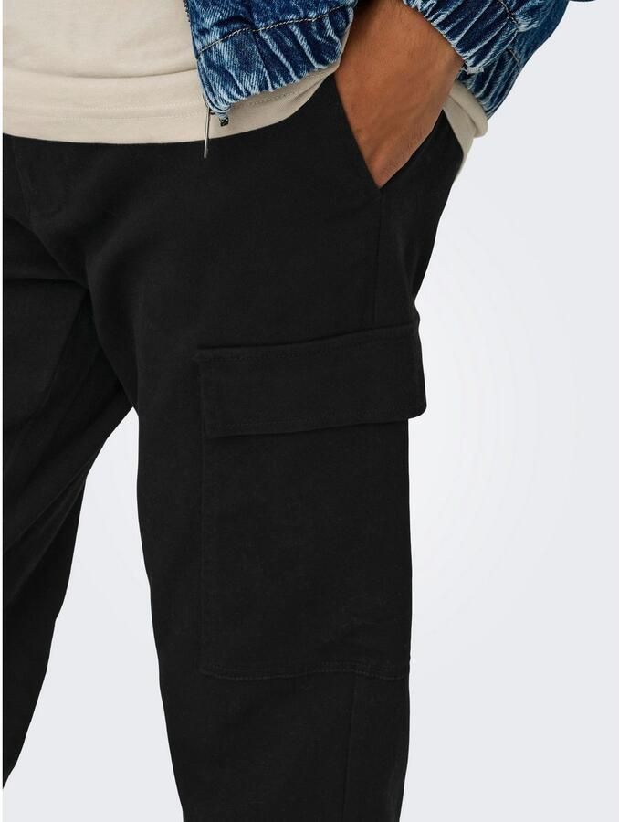 ONLY & SONS Cargobroek ONSNICKY CARGO STRAIGHT 0241 PANT NOOS