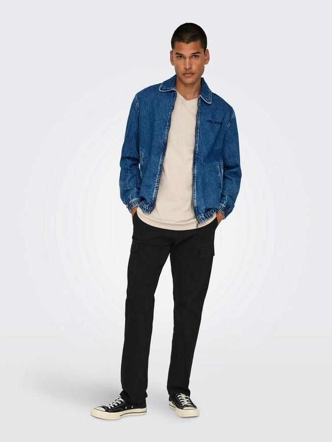 ONLY & SONS Cargobroek ONSNICKY CARGO STRAIGHT 0241 PANT NOOS - Foto 2