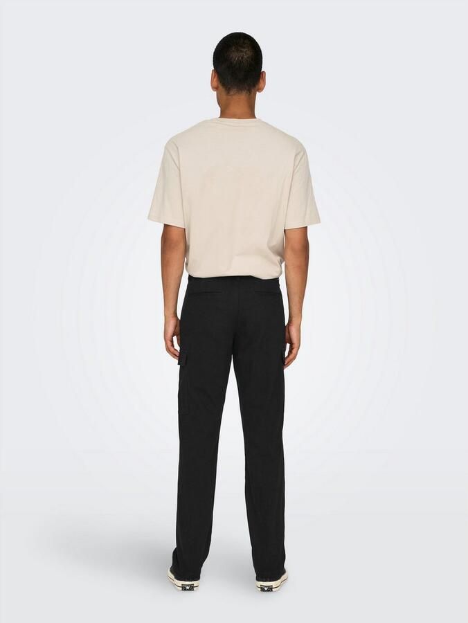 ONLY & SONS Cargobroek ONSNICKY CARGO STRAIGHT 0241 PANT NOOS - Foto 3