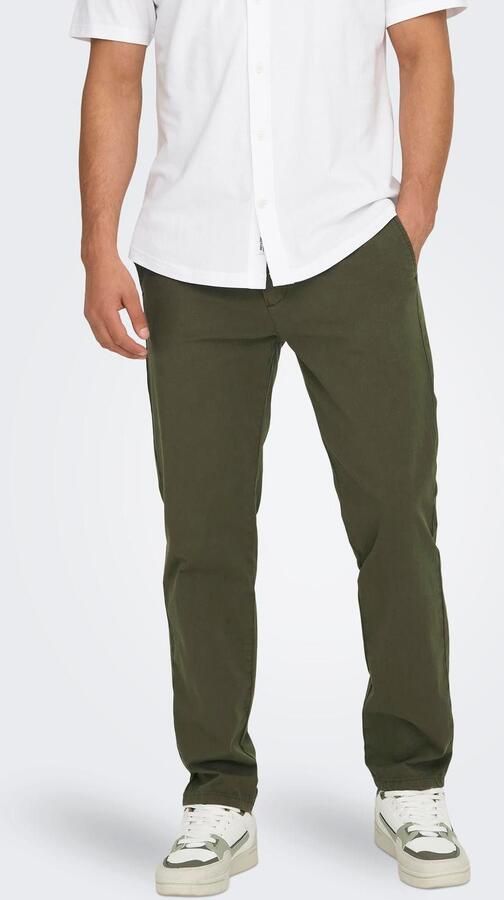 Only & Sons Stoffen broek met Franse steekzakken model 'FREE' - Foto 4