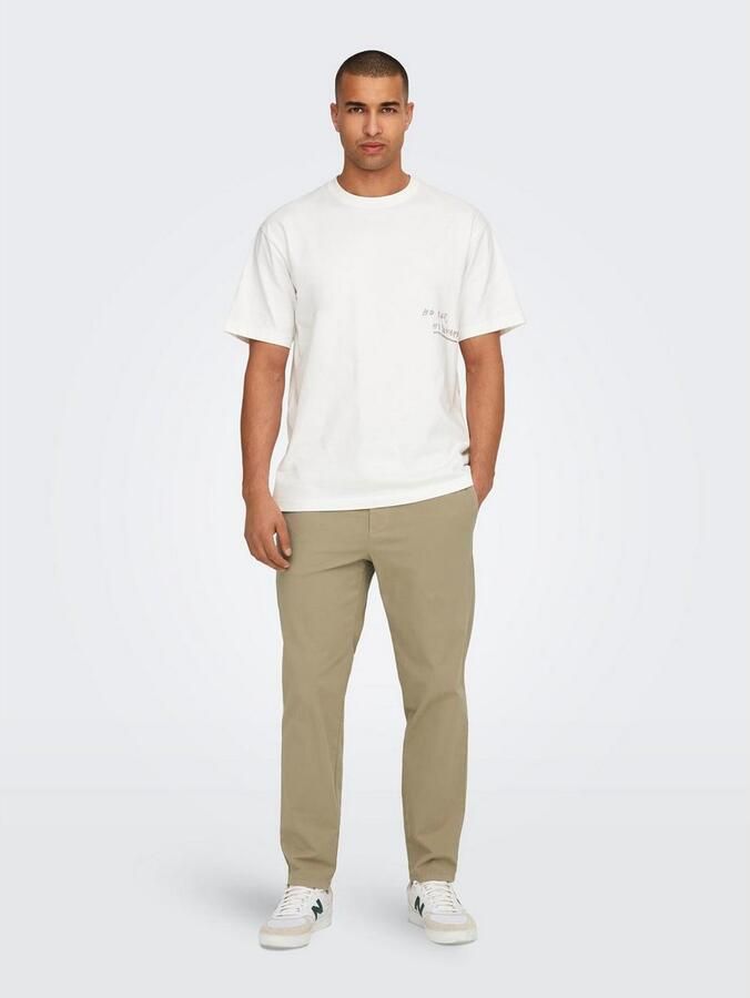 ONLY & SONS Chino ONSLINUS TAPER 0183 PANT NOOS - Foto 2