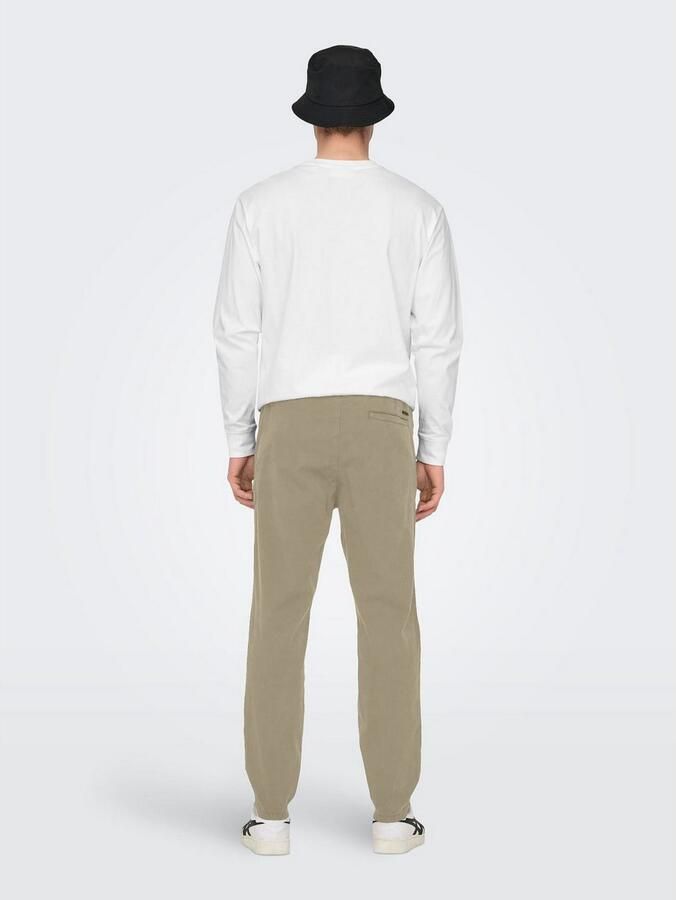 ONLY & SONS Chino ONSLINUS TAPER 0183 PANT NOOS - Foto 4