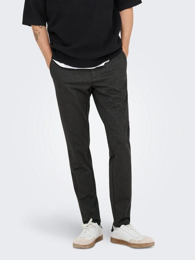 ONLY & SONS Chino ONSMARK SLIM CHECK 020960 PANT - Foto 2
