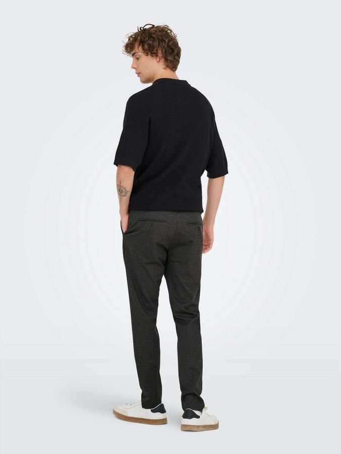 ONLY & SONS Chino ONSMARK SLIM CHECK 020960 PANT - Foto 3