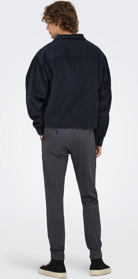 Only & Sons Slim fit chino van viscosemix model 'MARK' - Foto 4