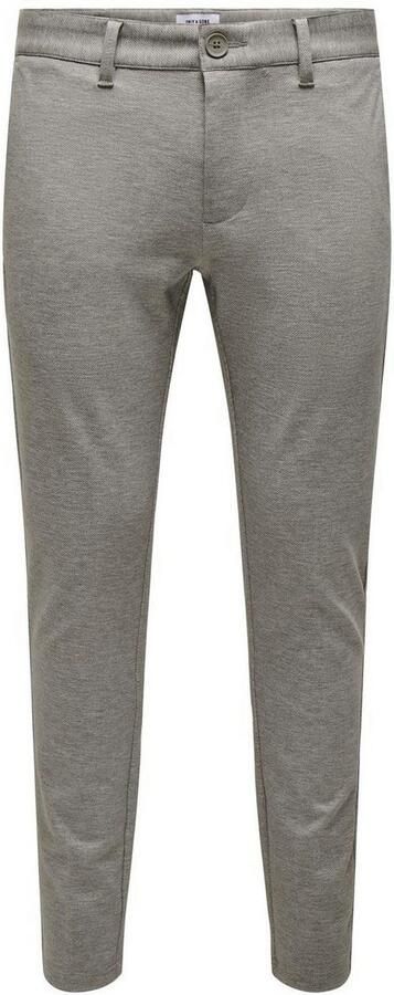 Only & Sons Tapered fit broek met knoop- en ritssluiting model 'MARK' - Foto 9