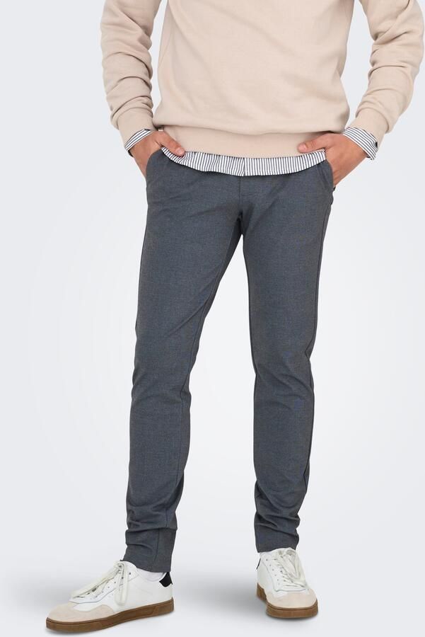 ONLY & SONS Stoffen broek ONSMARK SLIM DITSY 020934 PANT NOOS - Foto 6