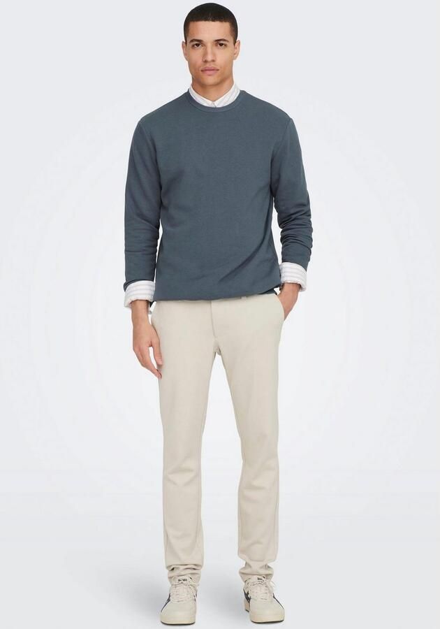 Only & Sons Stoffen broek met Franse steekzakken model 'MARK' - Foto 6