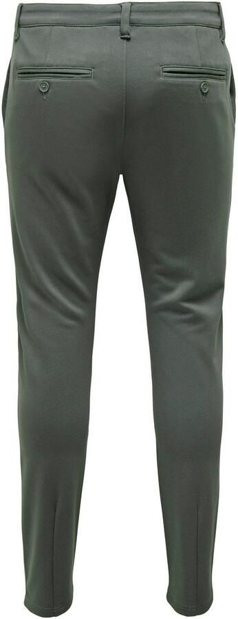 Only & Sons Tapered fit stoffen broek met achterzakken model 'MARK' - Foto 5