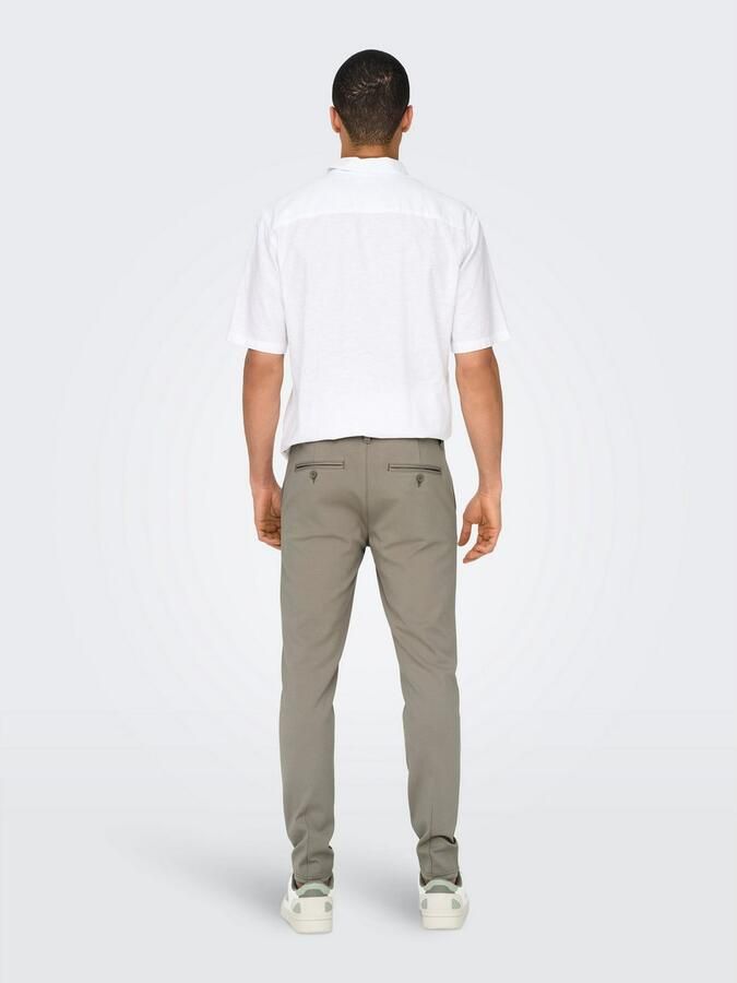Only & Sons Stoffen broek met Franse steekzakken model 'MARK' - Foto 3