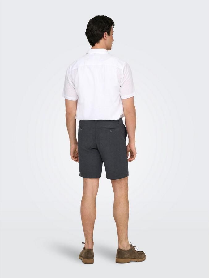 ONLY & SONS Chino-short ONSMARK 0011 COTTON LINEN SHORTS NOOS - Foto 2