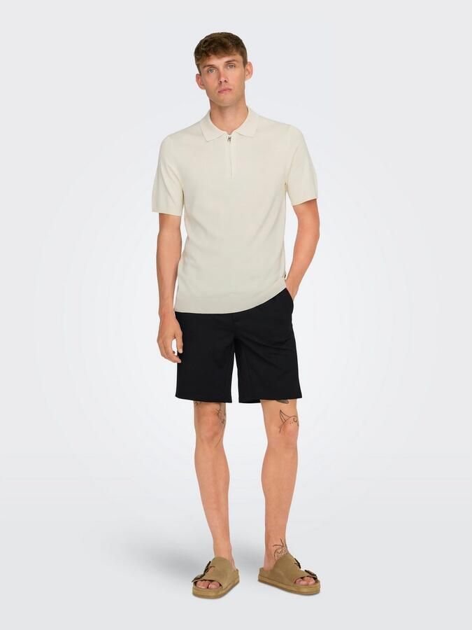 Only & Sons Bermuda met Franse steekzakken model 'MARK' - Foto 13