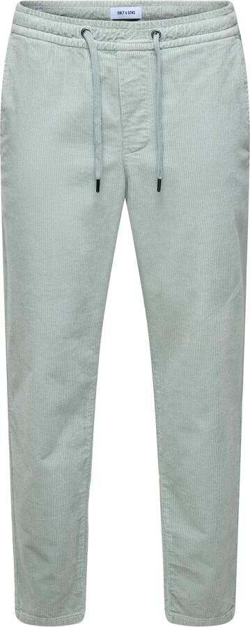 Only & Sons Tapered corduroy broek van katoenmix model 'LINUS' - Foto 2