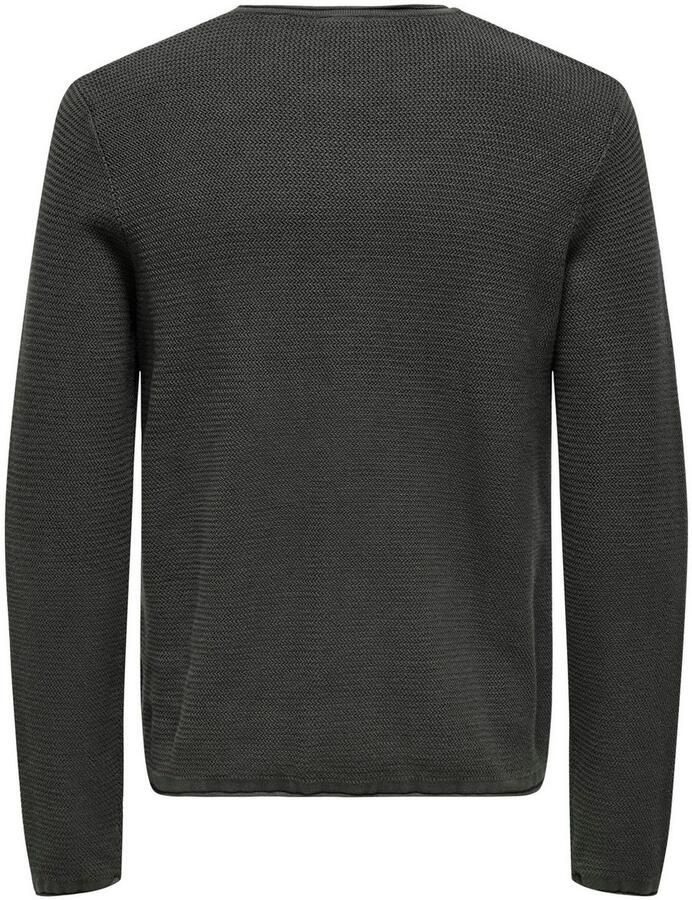 Only & Sons Gebreide pullover met ronde hals model 'ERIC'