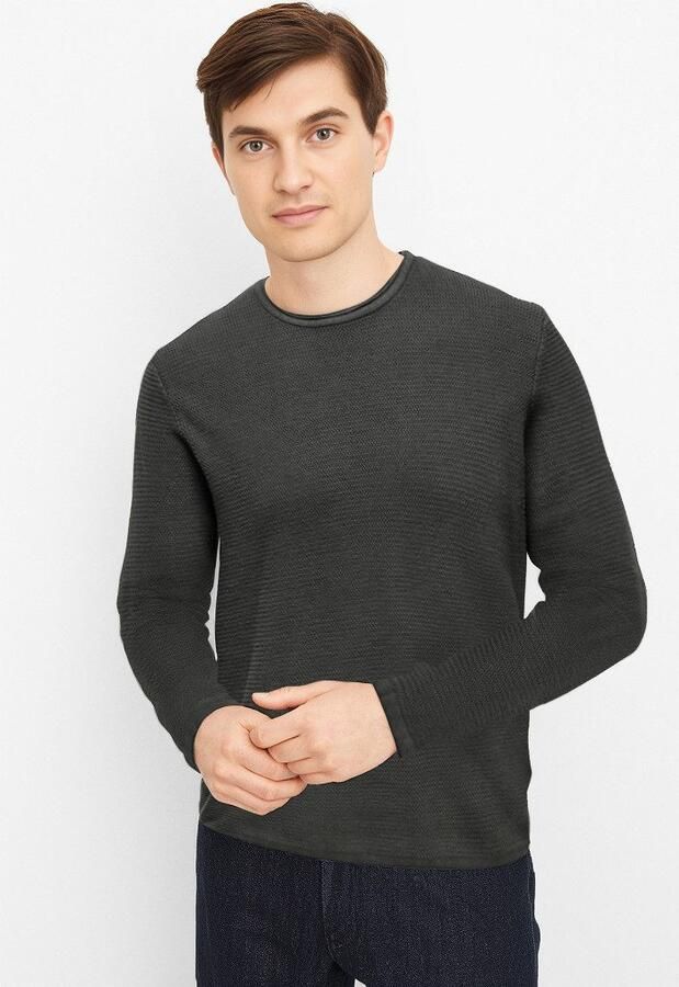 Only & Sons Gebreide pullover met ronde hals model 'ERIC' - Foto 6