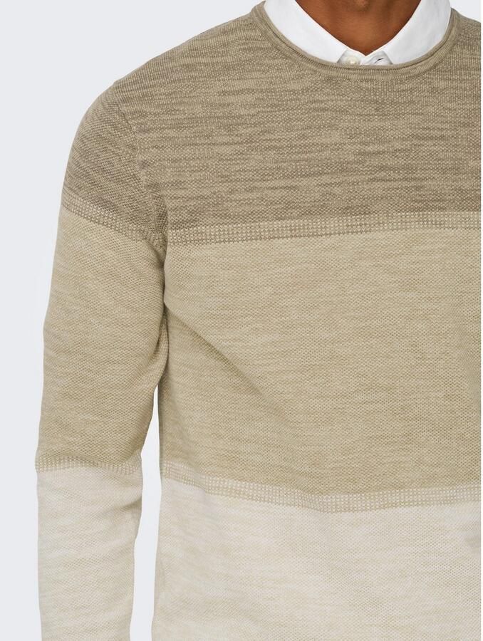 ONLY & SONS Gebreide trui ONSFELIX REG 12 CREW KNIT NOOS