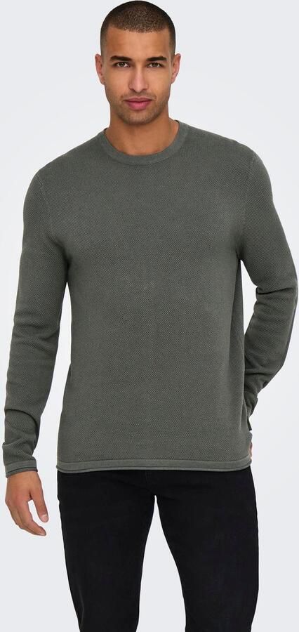 ONLY & SONS Gebreide trui ONSFELIX REG 12 CREW KNIT NOOS - Foto 7