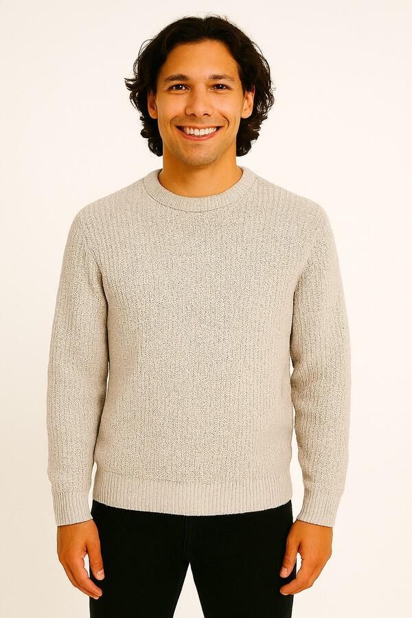 ONLY & SONS Gebreide trui ONSROLF RLX CREW NECK KNIT OTL - Foto 2