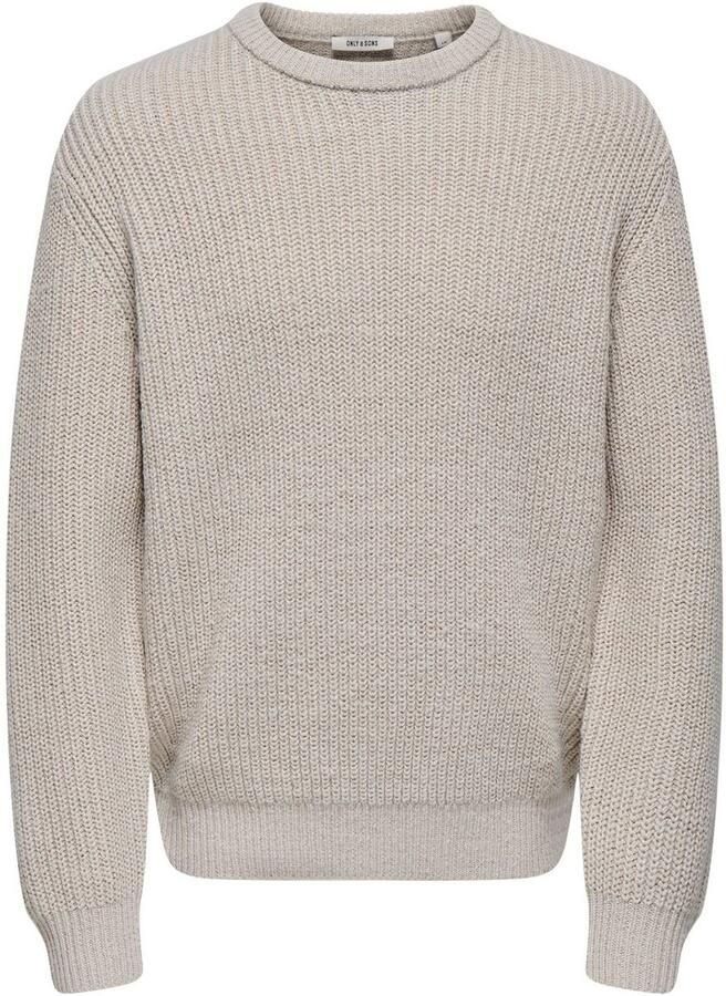 ONLY & SONS Gebreide trui ONSROLF RLX CREW NECK KNIT OTL