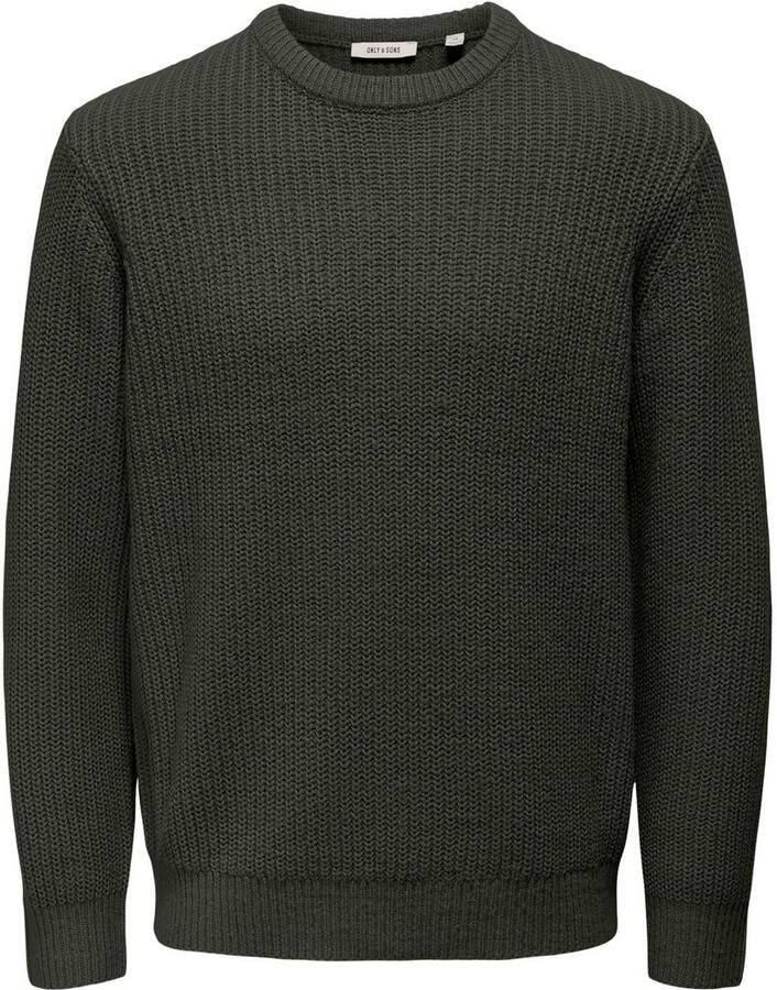 ONLY & SONS Gebreide trui ONSROLF RLX CREW NECK KNIT OTL