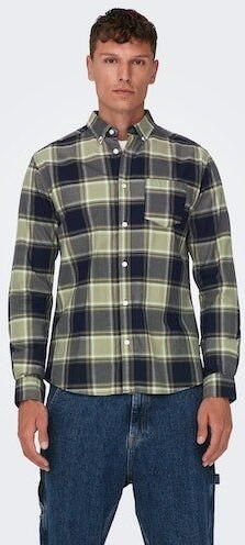 ONLY & SONS Geruit overhemd ONSALVARO LS OXFORD CHECK SHIRT 5979 - Foto 7