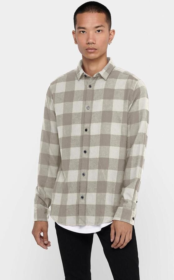 ONLY & SONS Geruit overhemd ONSGUDMUND LS CHECKED SHIRT NOOS - Foto 3