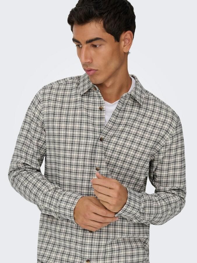 ONLY & SONS Geruit overhemd ONSGUDMUND LS CHECKED SHIRT NOOS - Foto 2
