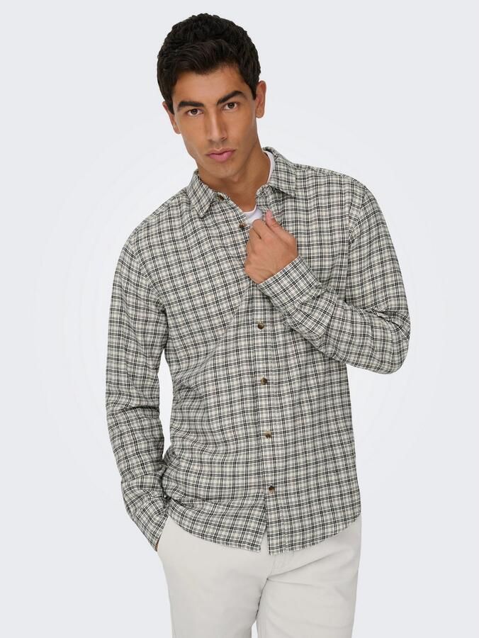 ONLY & SONS Geruit overhemd ONSGUDMUND LS CHECKED SHIRT NOOS - Foto 3