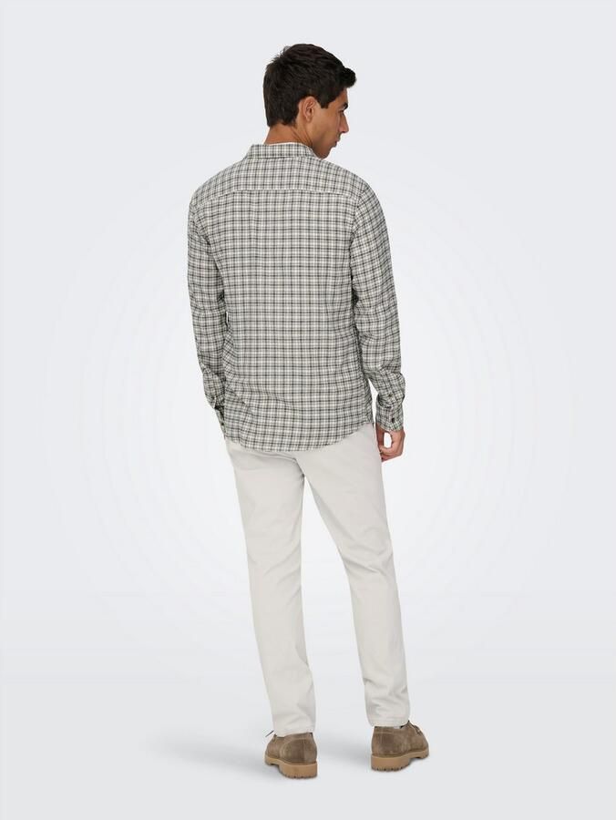 ONLY & SONS Geruit overhemd ONSGUDMUND LS CHECKED SHIRT NOOS - Foto 4