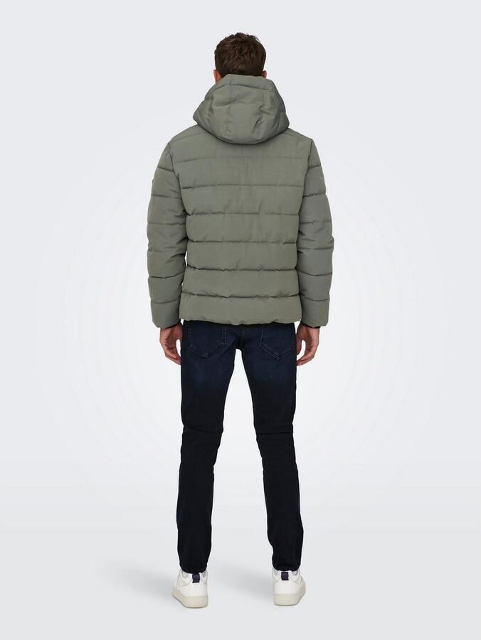 ONLY & SONS Gewatteerde jas ONSCAYSON PUFFA OTW NOOS - Foto 4