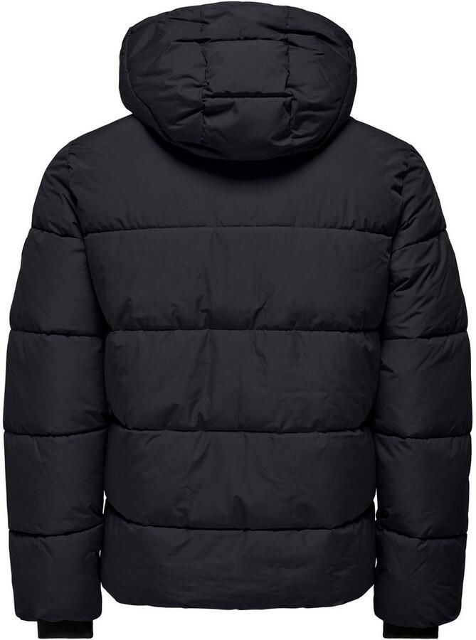 ONLY & SONS Gewatteerde jas ONSMARLON LIFE HOOD PUFFER JACKET OTW VD - Foto 3