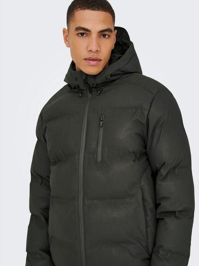 ONLY & SONS Gewatteerde jas ONSMATHIS PUFFER OTW - Foto 5