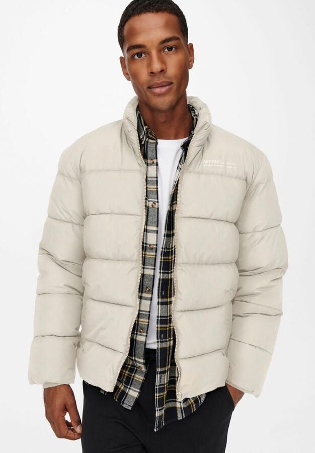 ONLY & SONS Gewatteerde jas ONSMELVIN LIFE PUFFER JACKET OTW VD - Foto 4