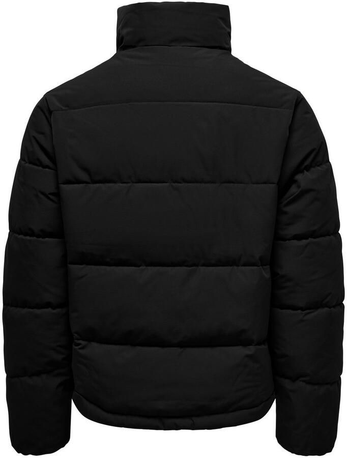 Only & Sons Regular fit gewatteerd jack met opstaande kraag model 'PACK' - Foto 2